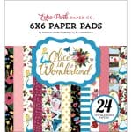 EchoPark paper pad - Alice in Wonderland (6by6 inch)