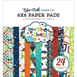EchoPark paper pad - Imagine That Boy (6by6 inch)
