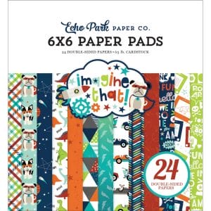 EchoPark paper pad - Imagine That Boy (6by6 inch)