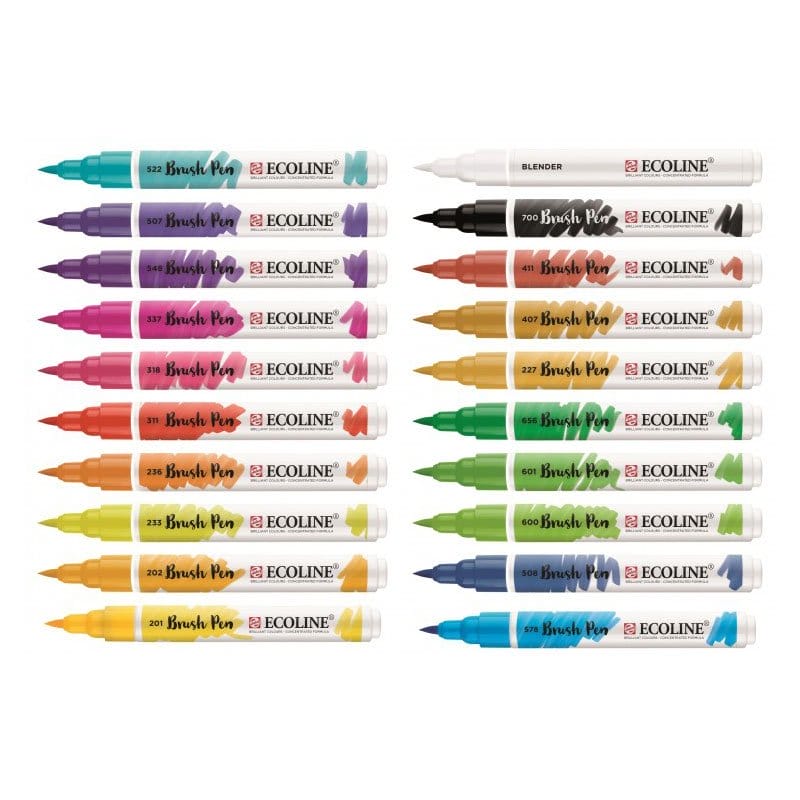 Ecoline Brush Pen (Set of 20) ecoline brush pens set of 20 Ecoline Brush Pen (Set of 20)