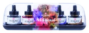 Talens Ecoline Liquid Watercolor Set - Additional (Set of 5)