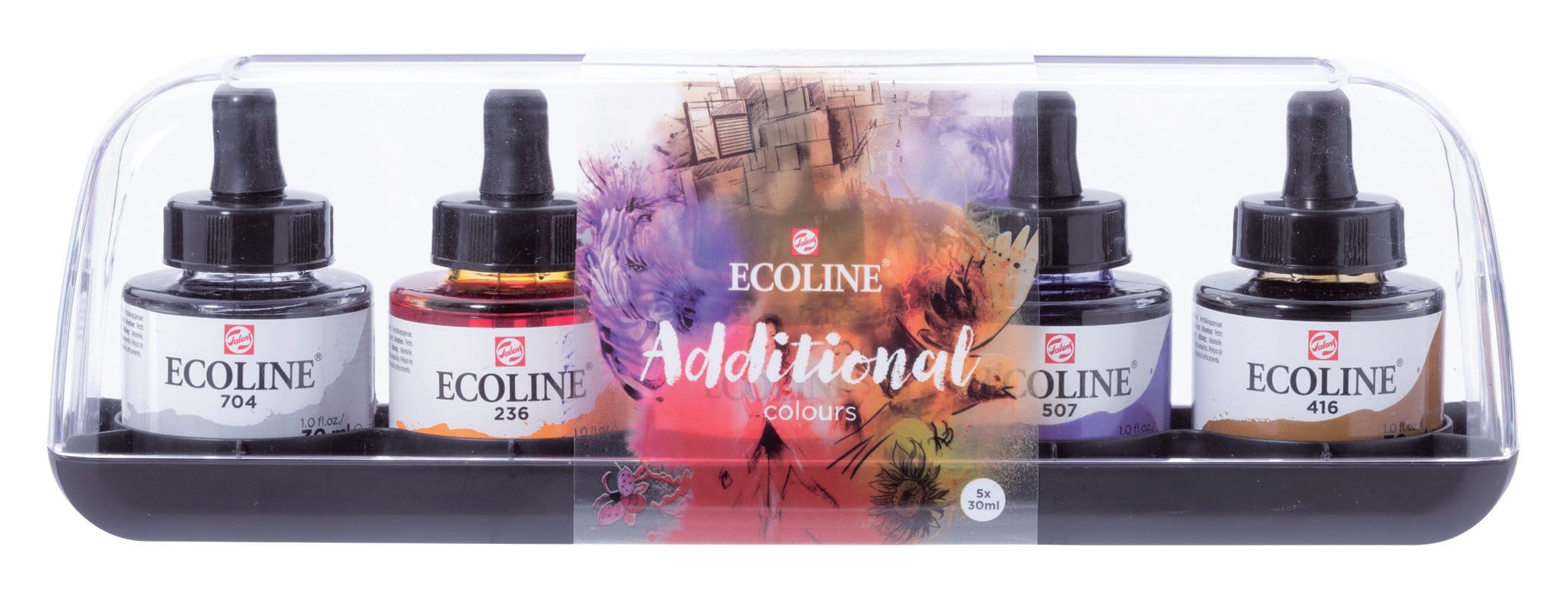 Talens Ecoline Liquid Watercolor Set - Additional (Set of 5)