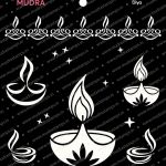 Mudra Stencils - Diya