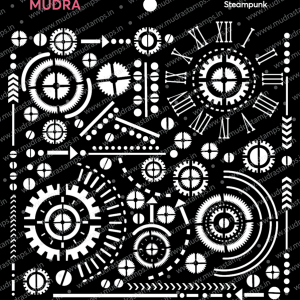 Mudra Stencils - Steampunk