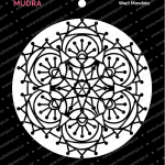 Mudra Stencils - Warli Mandala