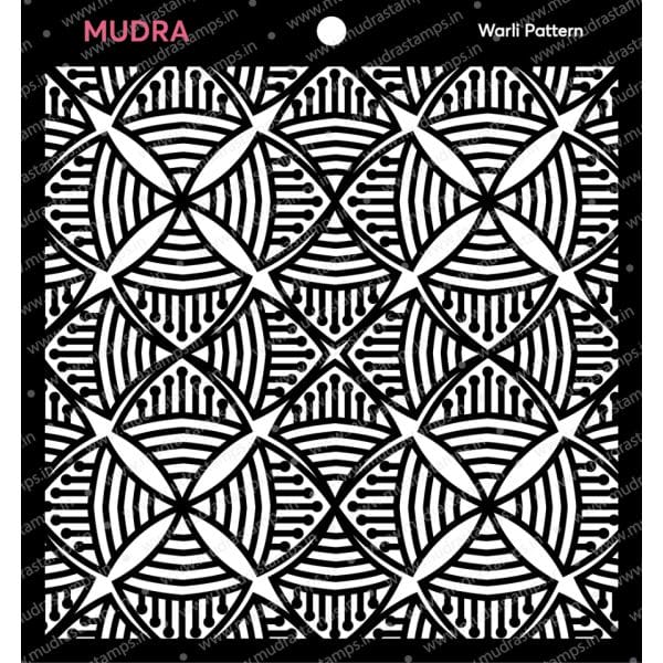 Mudra Stencils - Warli Pattern