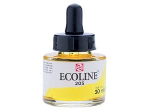 Talens Ecoline Liquid Watercolour 30ml - Lemon Yellow
