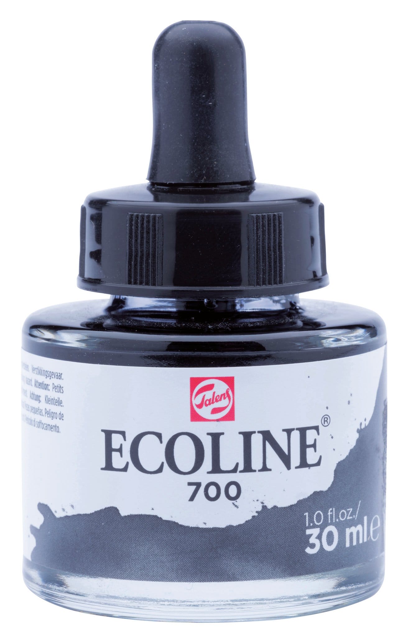 Talens Ecoline Liquid Watercolour 30ml - Black
