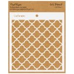 CrafTangles 6"x6" Stencil - Art Deco