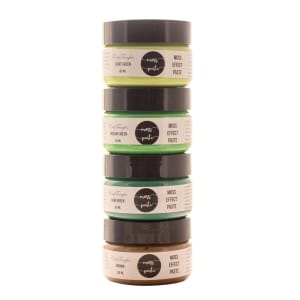 CrafTangles Moss Effect Texture Paste (Set of 4)
