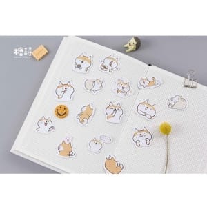Cute Animals Stickers or Ephemera (45 pcs)