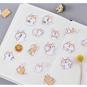 Cute Animals Stickers or Ephemera (45 pcs)