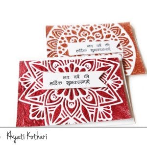 Glitter-cards