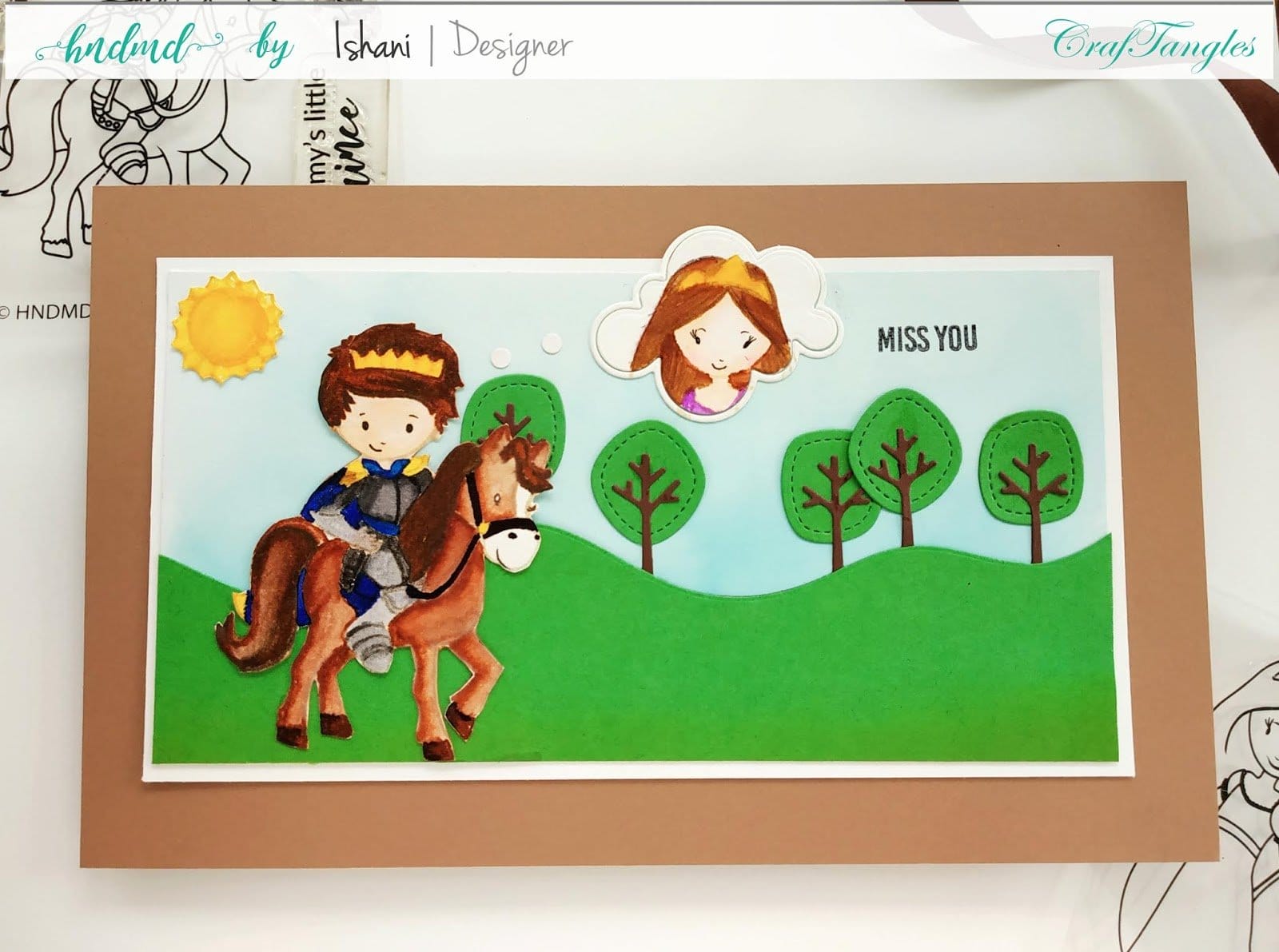 CrafTangles Photopolymer Stamps - From all of Us Ishani Prince 2 Ishani_Prince_2