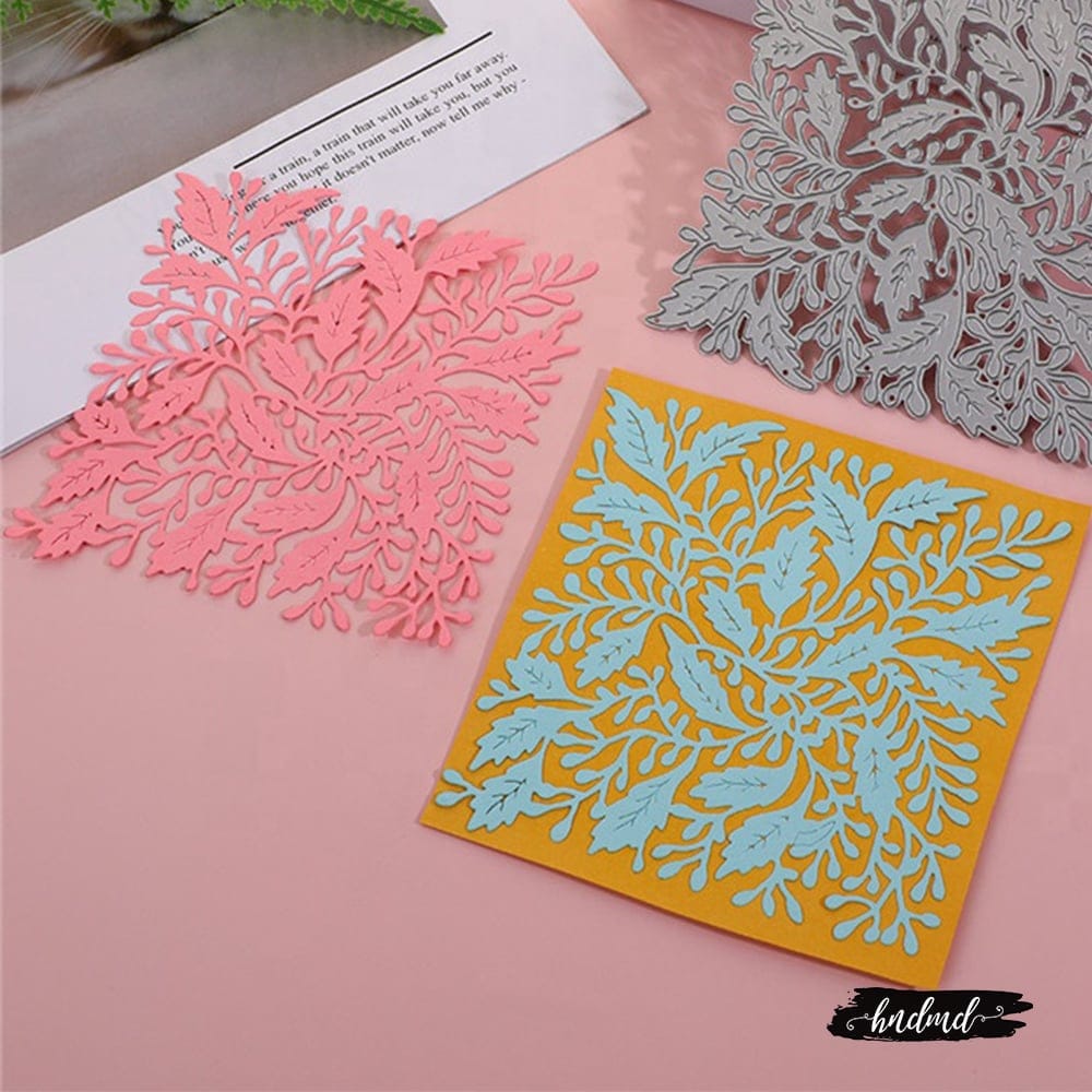 Steel Background Dies - Doodled flower Grid XY006 steel cutting dies CraftAdda 1 XY006_steel_cutting_dies_CraftAdda_1