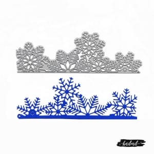 Steel Border Dies - Snowflakes Edge