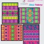 Nakshathra Designz Decoupage paper - Ethnic Patterns