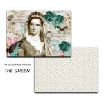 Papericious Decoupage Paper Pack  - The Queen (A4) - 2 sheets