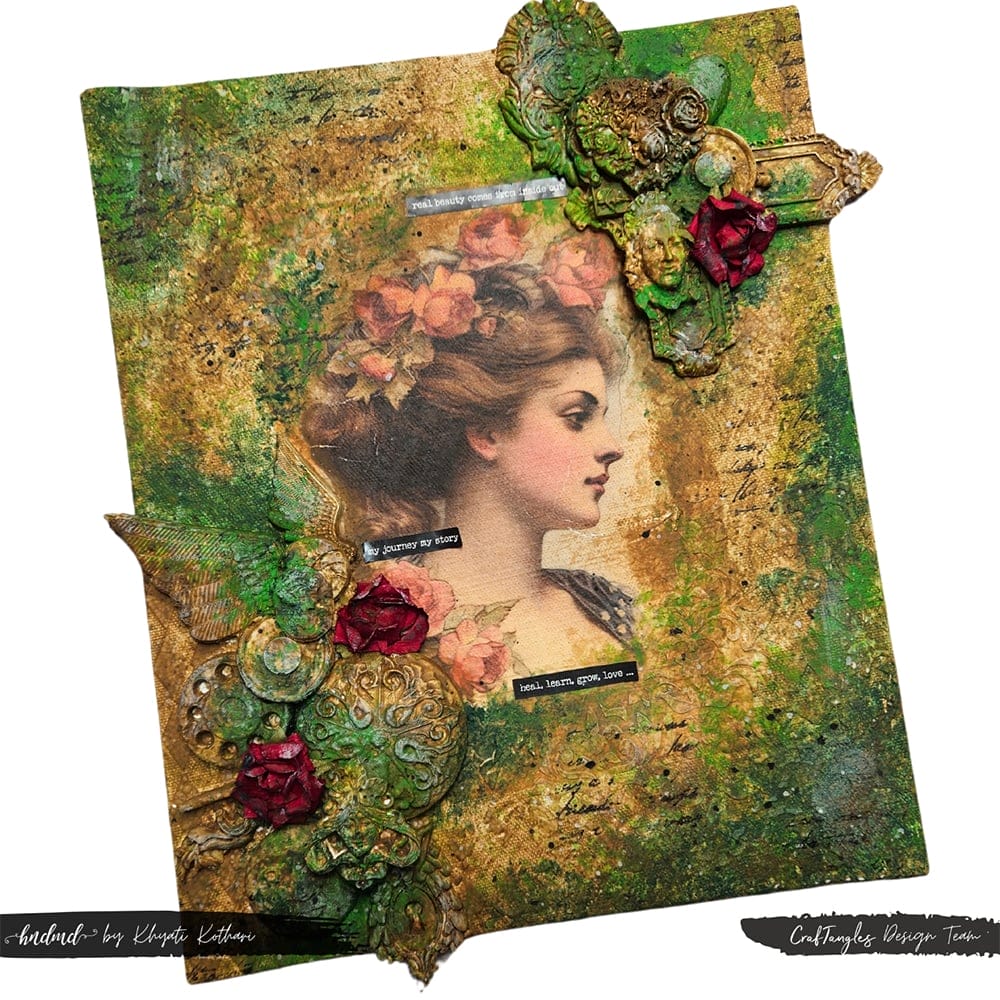 CrafTangles Moss Effect Texture Paste (Set of 4) square 1 square_1