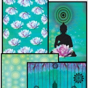 Nakshathra Designz Decoupage paper - Serene Buddha