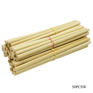 Wooden Dowels/ Round craft sticks - Plain (6 inch)