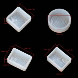 Set of Pendants Silicone Jewellery Mould (4 pcs)
