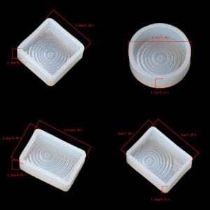 Set of Pendants Silicone Jewellery Mould (4 pcs)