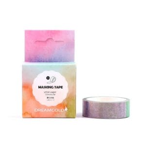 Colorful watercolor - Japanese Washi Tape