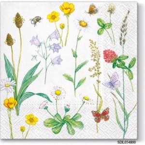 A pack of 13 by 13 inch Decpoupage Napkin Paper (SDL054800) - Set of 5 pcs