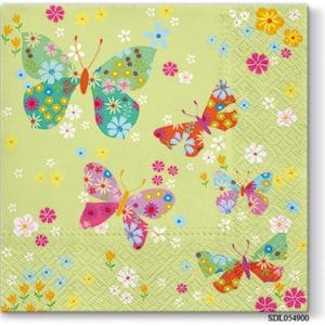 A pack of 13 by 13 inch Decpoupage Napkin Paper (SDL054900) - Set of 5 pcs