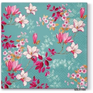 A pack of 13 by 13 inch Decpoupage Napkin Paper (SDL055400) - Set of 5 pcs