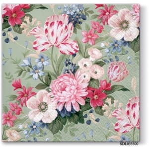 A pack of 13 by 13 inch Decpoupage Napkin Paper (SDL055500) - Set of 5 pcs