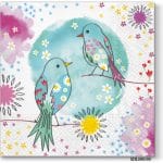 A pack of 12 by 12 inch Decoupage Napkins(5 pcs)  - Welcome to Paradise