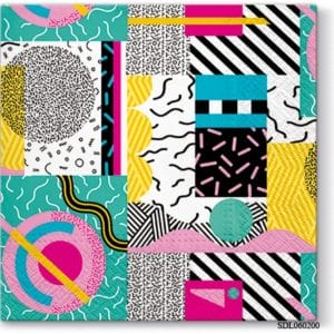 A pack of 13 by 13 inch Decpoupage Napkin Paper (SDL060200) - Set of 5 pcs