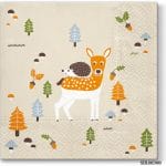 A pack of 13 by 13 inch Decpoupage Napkin Paper (SDL062400) - Set of 5 pcs