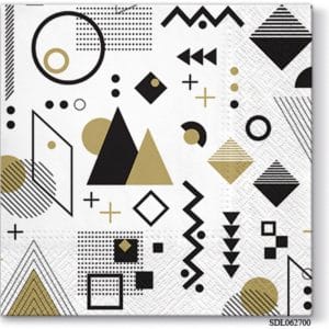 A pack of 13 by 13 inch Decpoupage Napkin Paper (SDL062700) - Set of 5 pcs