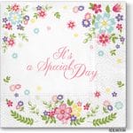 A pack of 13 by 13 inch Decpoupage Napkin Paper (SDL063100) - Set of 5 pcs