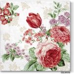 A pack of 13 by 13 inch Decpoupage Napkin Paper (SDL090100) - Set of 5 pcs