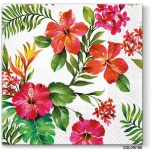 A pack of 13 by 13 inch Decpoupage Napkin Paper (SDL090700) - Set of 5 pcs