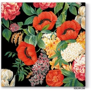 A pack of 13 by 13 inch Decpoupage Napkin Paper (SDL091200) - Set of 5 pcs