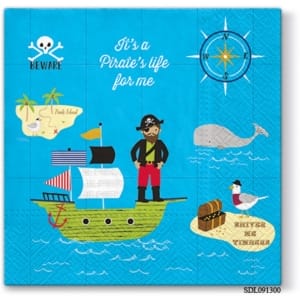 A pack of 13 by 13 inch Decpoupage Napkin Paper (SDL091300) - Set of 5 pcs