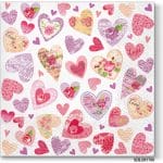 A pack of 13 by 13 inch Decpoupage Napkin Paper (SDL095700) - Set of 5 pcs