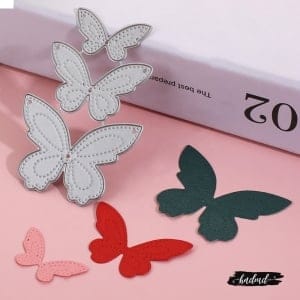 Steel Cutting Dies - Butterflies (Set of 3 dies)