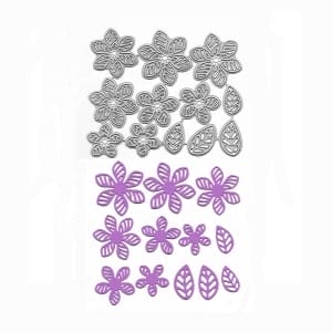 Steel Dies - Intricate Flowers (Set of 12 dies)