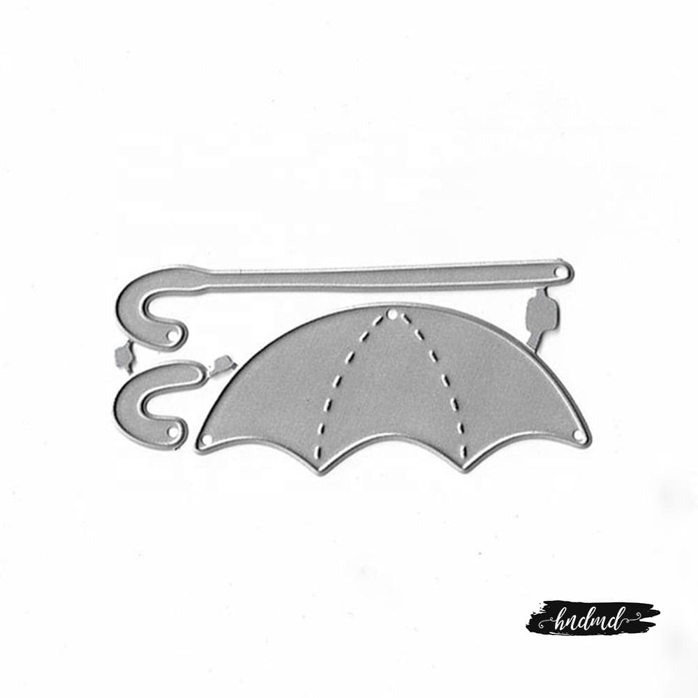 Steel Dies - Umbrella (Set of 3 dies) XY111 steel cutting dies CraftAdda Steel Dies - Umbrella (Set of 3 dies)