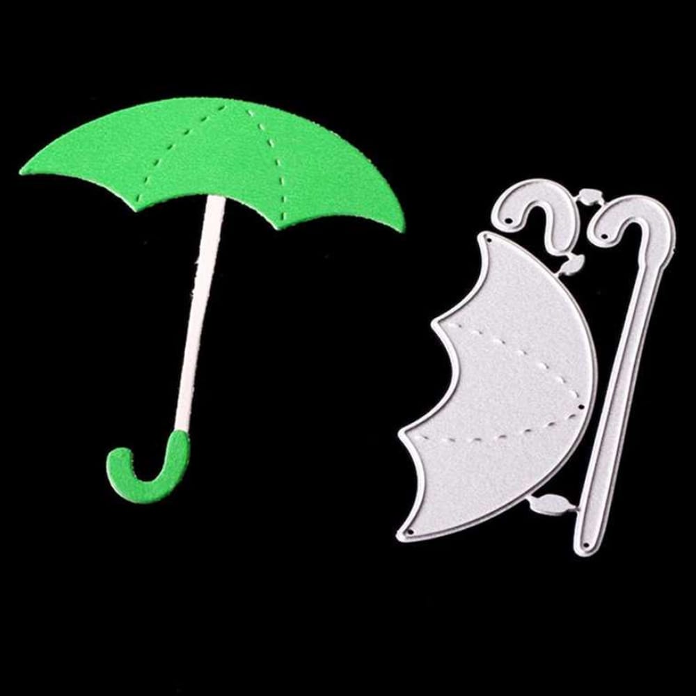 Steel Dies - Umbrella (Set of 3 dies) XY111 steel cutting dies CraftAdda 1 XY111_steel_cutting_dies_CraftAdda_1