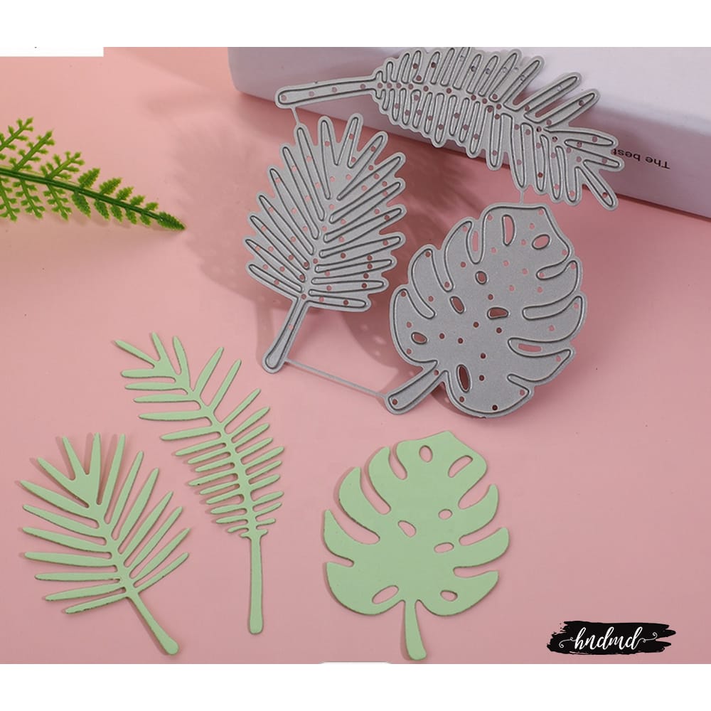 Steel Dies - Bunch of Leaves (Set of 3 dies) XY339 steel cutting dies CraftAdda 1 XY339_steel_cutting_dies_CraftAdda_1