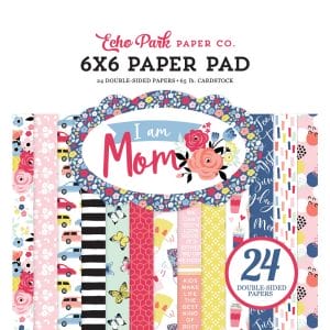 EchoPark paper pad - I am Mom (6by6 inch)