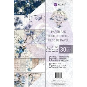 Prima - Georgia Blue - A4 Paperpack (30 double sided sheets)