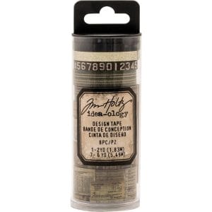 Tim Holtz ideaology Design Tape 8/Pkg - Travel